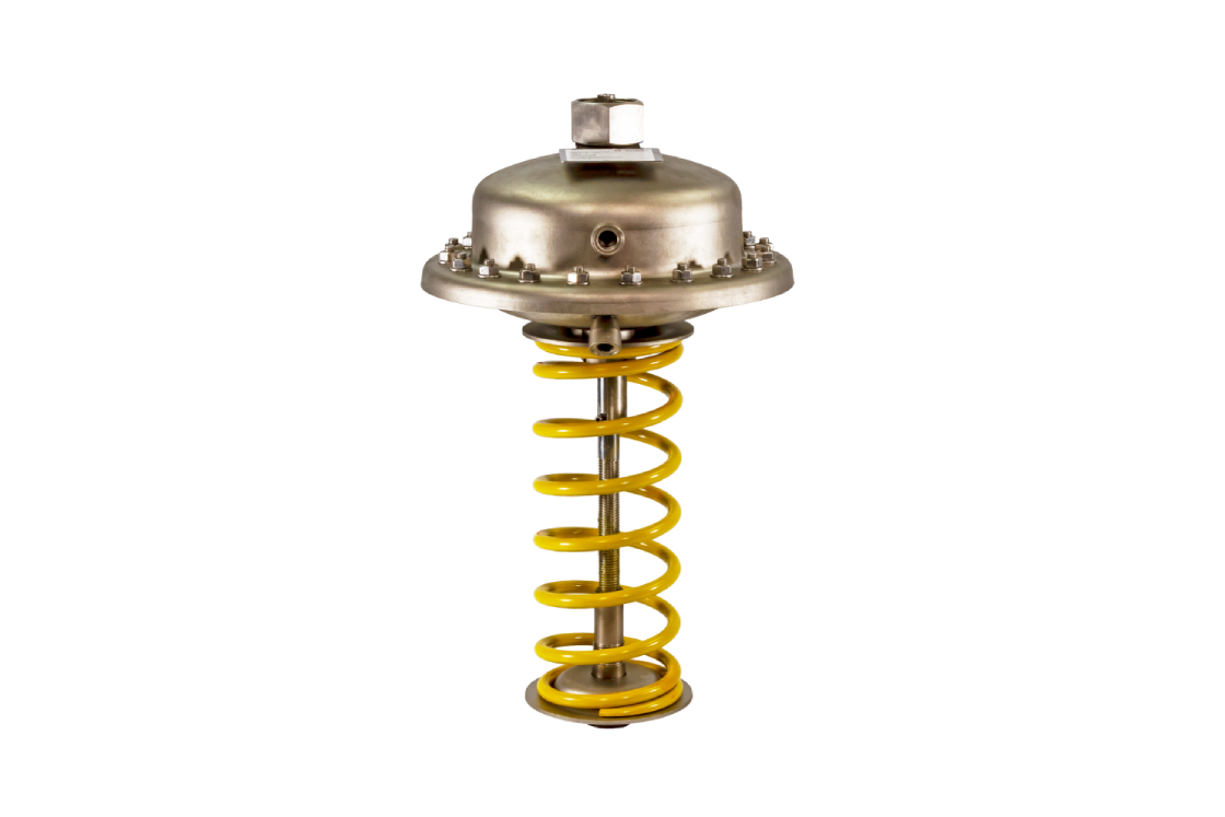 Ридан 003G1004R — Регулирующий блок "после себя" AFD-R PN25 с диапазоном настройки 0.1-0.7 бар, корпус диафрагмы углеродистая сталь