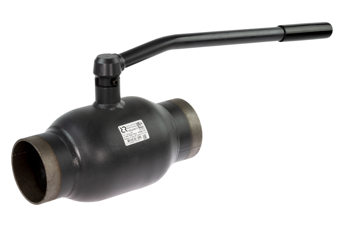 Ридан RJIP Premium 065N0140GR — Кран шаровой WW DN100 PN25 (приварной, с рукояткой, стандартный проход)