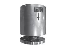 Ридан НС 082X9222R — Осевой сильфонный компенсатор из нержавеющей стали для ГВС Ду80/Ру16 +19/-45 мм с защитным кожухом и внутренней направляющей, фланец