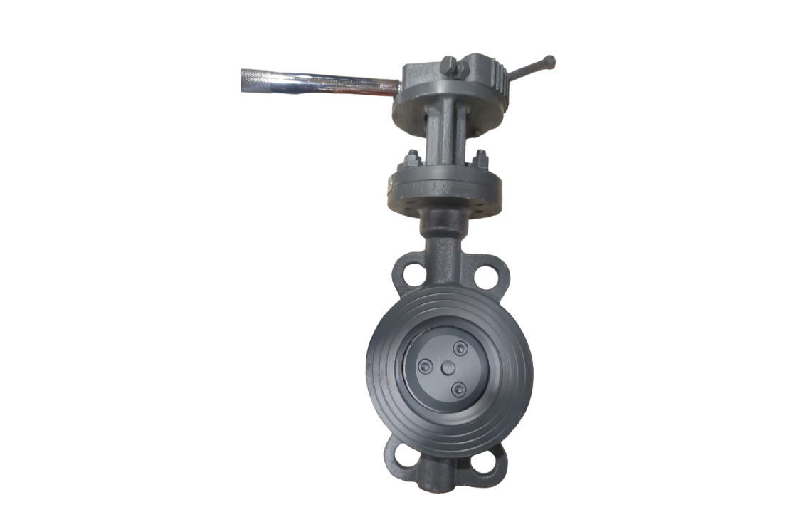 Ридан 082X4752R — Затвор дисковый ЗДМ 2WH PN25, DN80, межфланцевый с рукояткой; корпус, диск — сталь