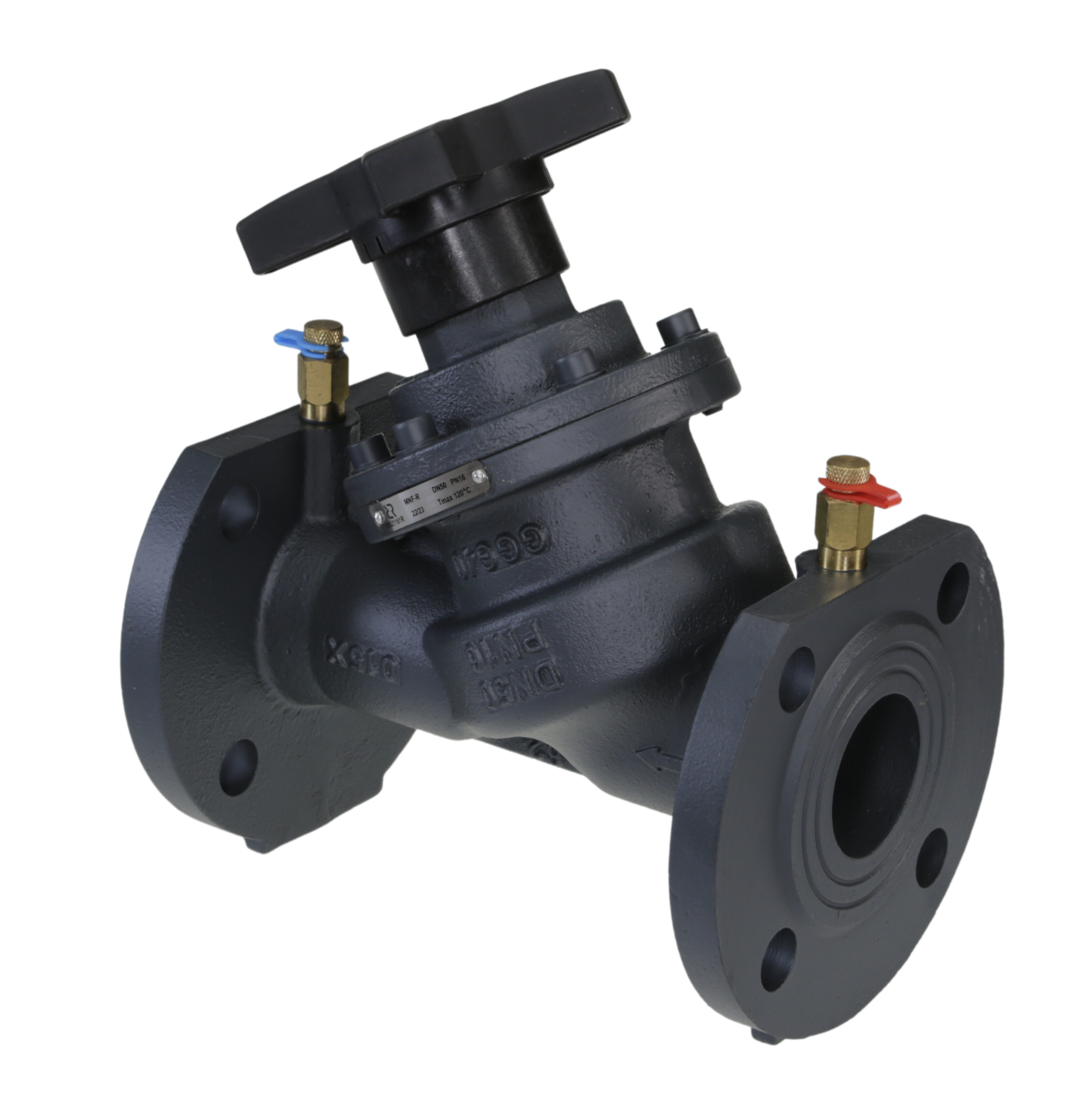 Ридан MNF-R 003Z1192R DN15 — Ручной балансировочный клапан, фланцевый, PN25, Tmax 150 °C