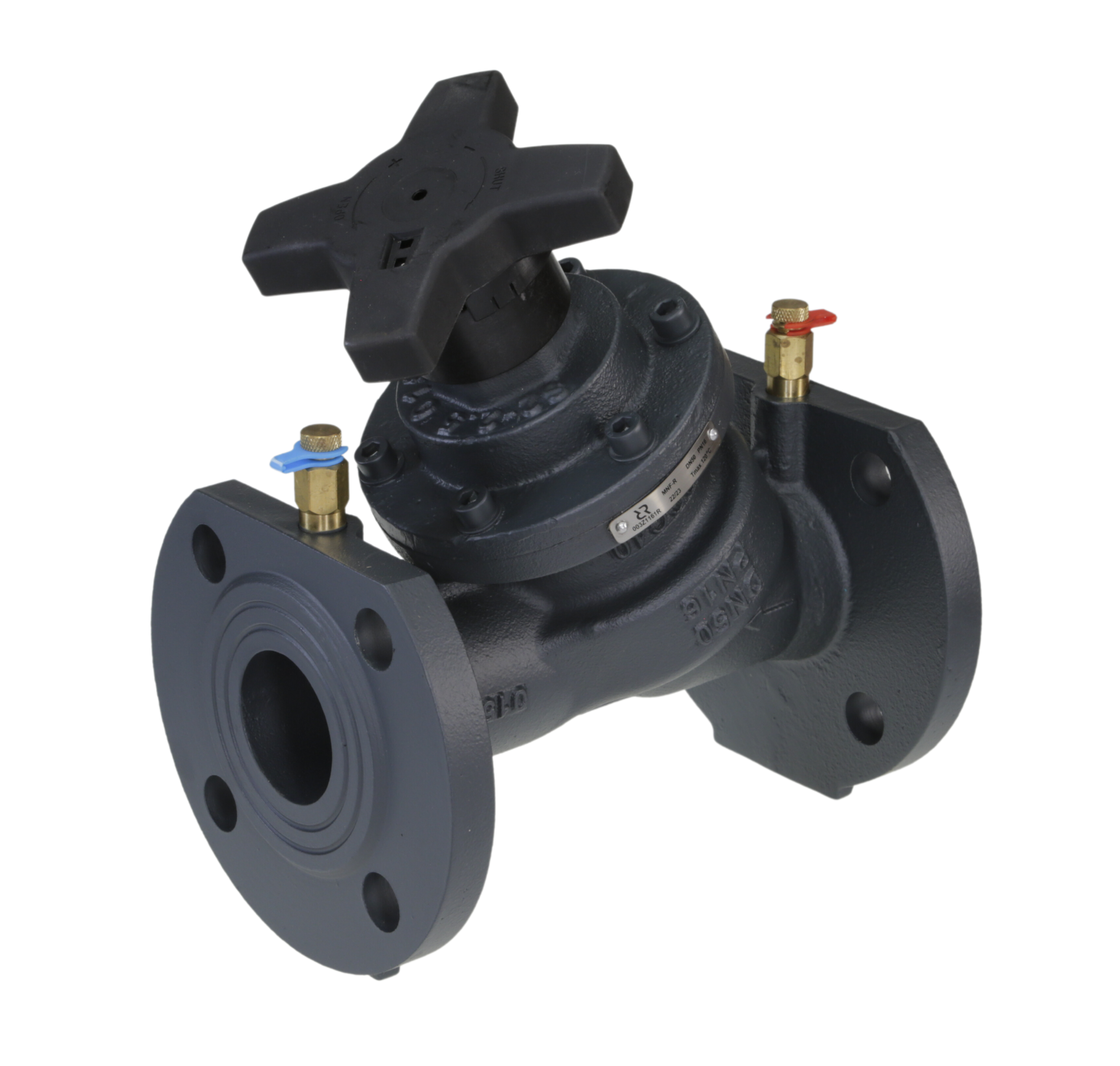 Ридан MNF-R 003Z1176R DN200 — Ручной балансировочный клапан, фланцевый, PN25, Tmax 150 °C