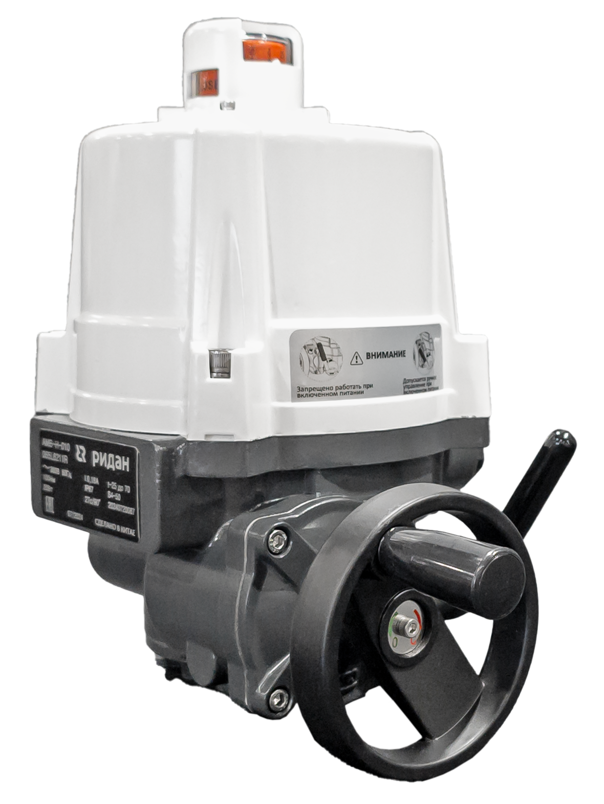 Ридан 065L8211R — Электропривод AMB-H-010 380В без блока управления; IP67; для шаровых кранов RJIP DN80-100 стандартный проход