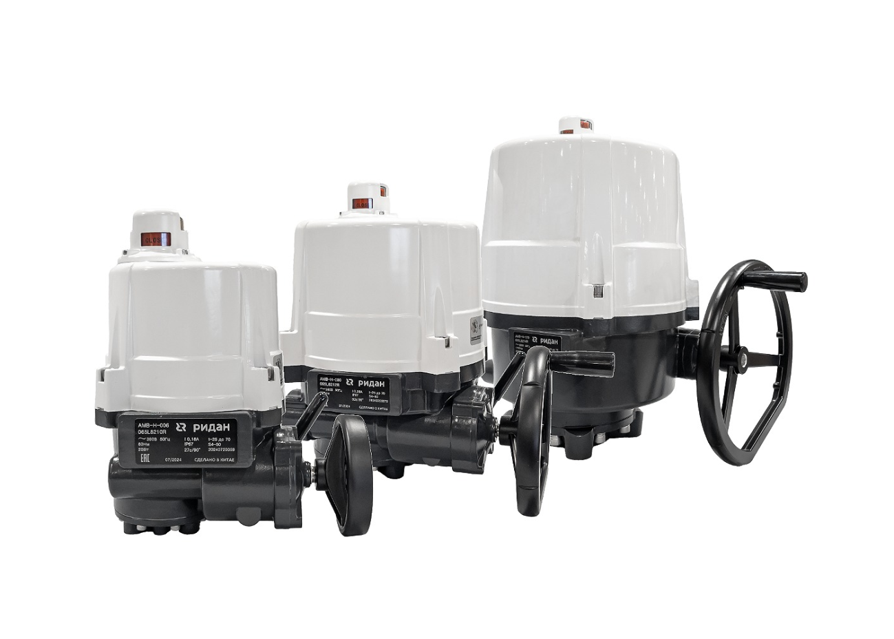 Привод электрический АМВ для шаровых кранов RJIP Premium