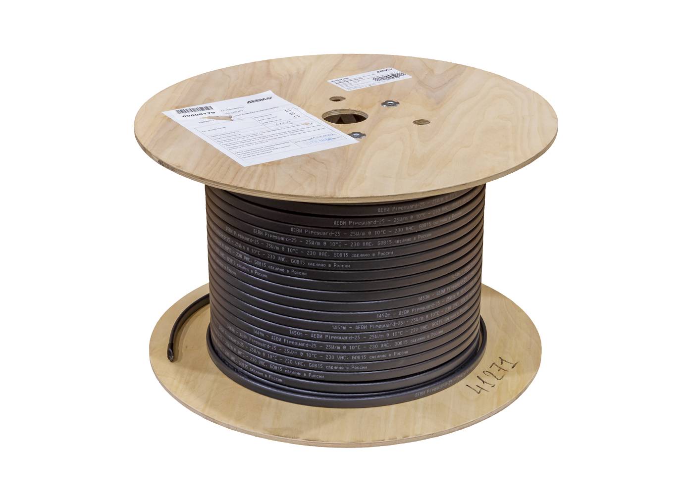 Ridan Pipeguard-25 21RT0817R — Саморегулирующийся нагревательный кабель 230 В, 250 м