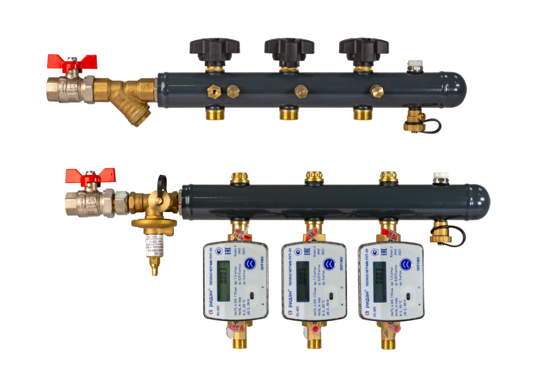 Коллекторы и распределительные узлы