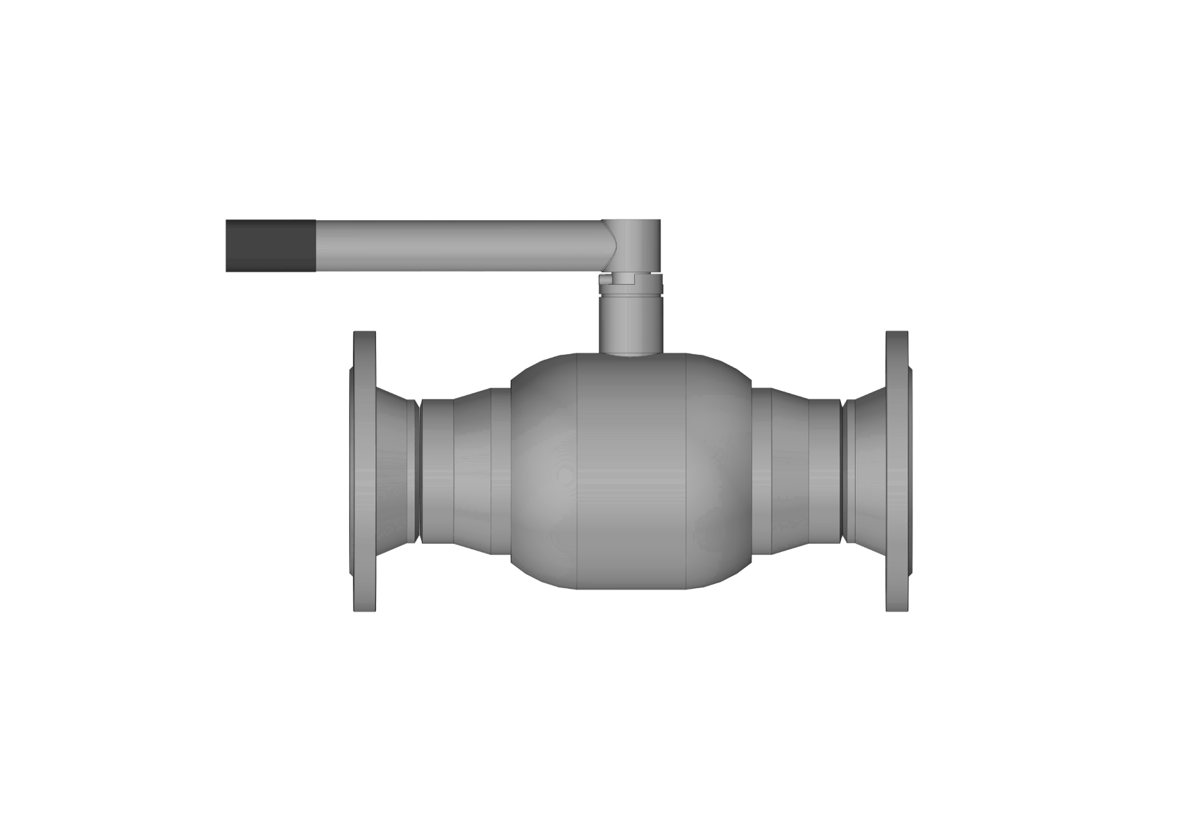 Ридан 065N1851R — RJIP Premium Кран шаровой FB FF DN150, PN16, H (фланцевый, с рукояткой, полнопроходной)